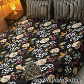 3-Piece Pure Cotton King Bed Sheet Set