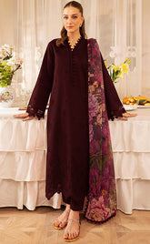 3-Piece Unstitched Lawn & Cotton with Embroidered Patch Work Suit for Women