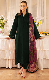 3-Piece Unstitched Lawn & Cotton with Embroidered Patch Work Suit for Women